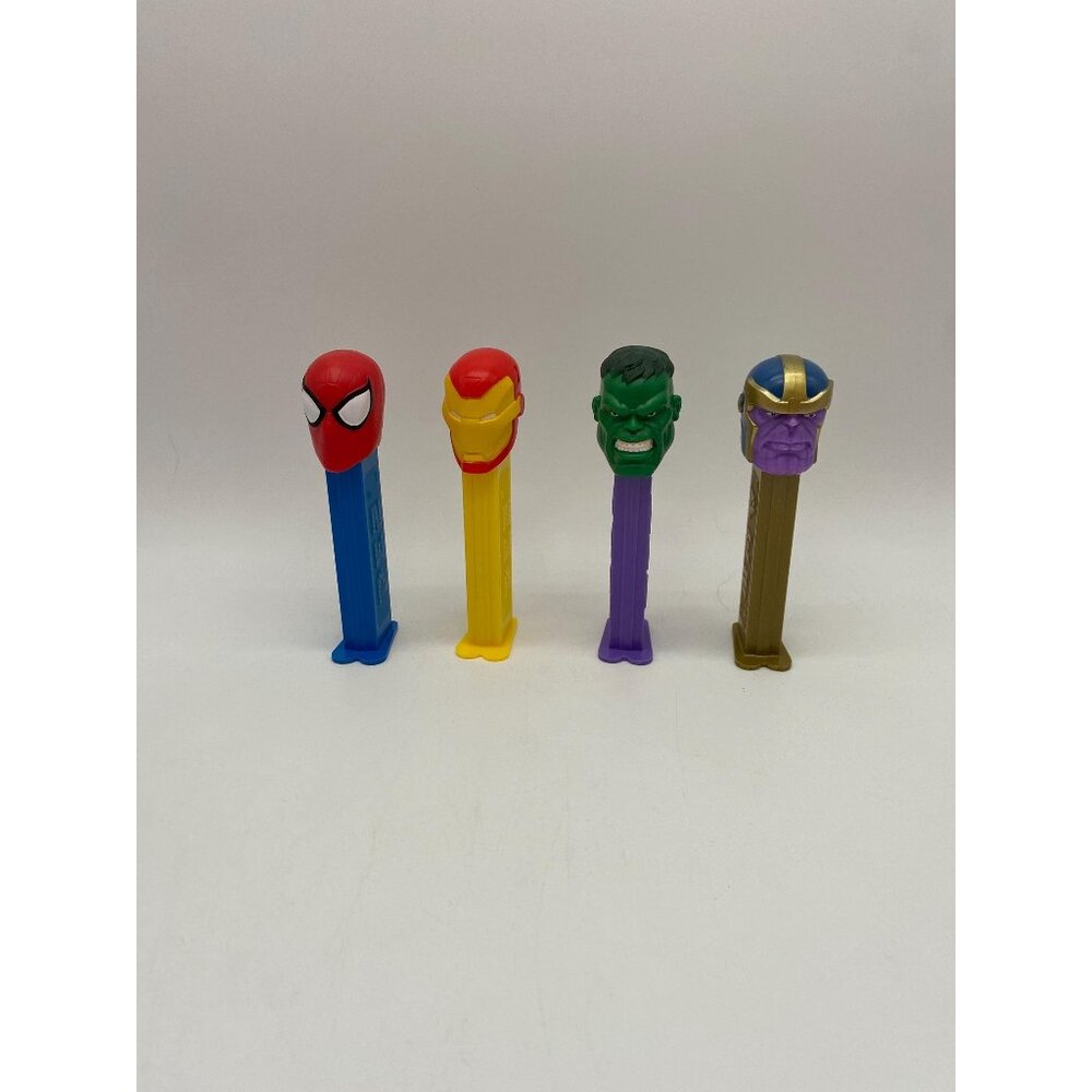 Vintage Marvel Superheroes Character Pez Dispenser Lot